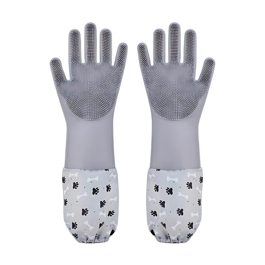 Pet Grooming Gloves - Deshedding Massage Mitts