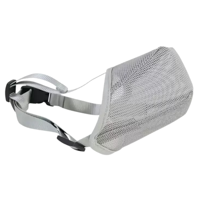 Breathable Dog Muzzle - Adjustable Anti-Bite Guard
