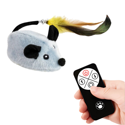 RC Cat Toy Moving Bug LED Interactive Toy