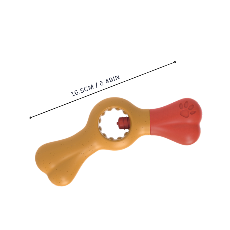Dog Treat Holder Toy - Safe Chew Stick Grip
