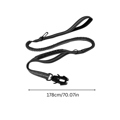 Heavy-Duty Reflective Dog Leash - Shock Absorbing