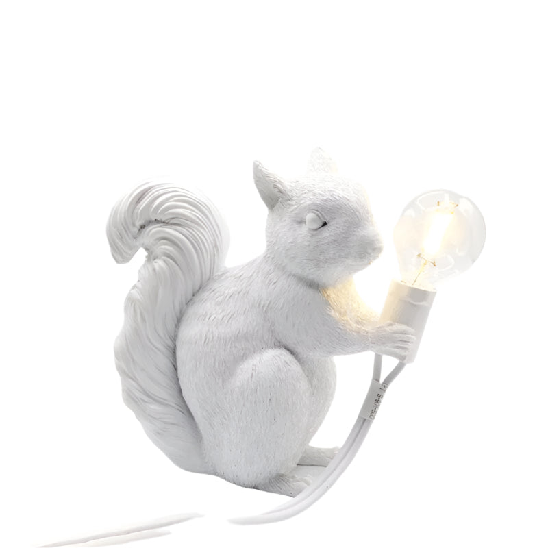 Squirrel LED Table Lamp with Warm Light