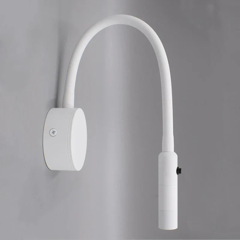 Flexible LED Reading Wall Lamp with Switch