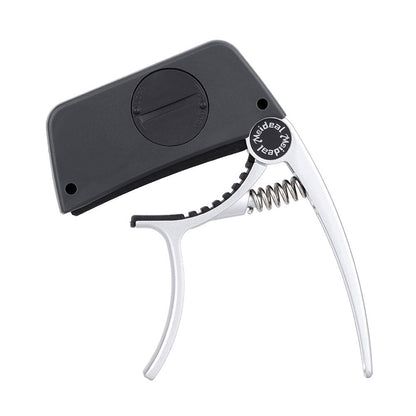 2-in-1 Guitar Tuner and Capo with LCD Display