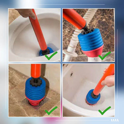 High-Pressure Toilet Unblocker