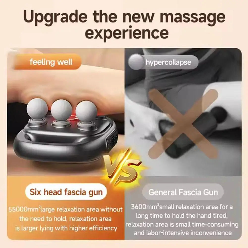 Multi-Head Body Massager – Full-Body Muscle Relief