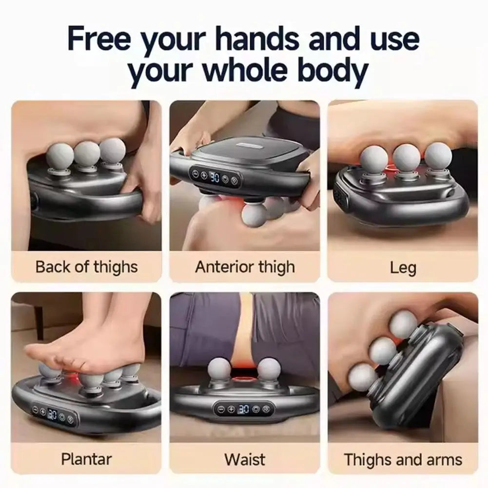 Multi-Head Body Massager – Full-Body Muscle Relief