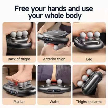 Multi-Head Body Massager – Full-Body Muscle Relief