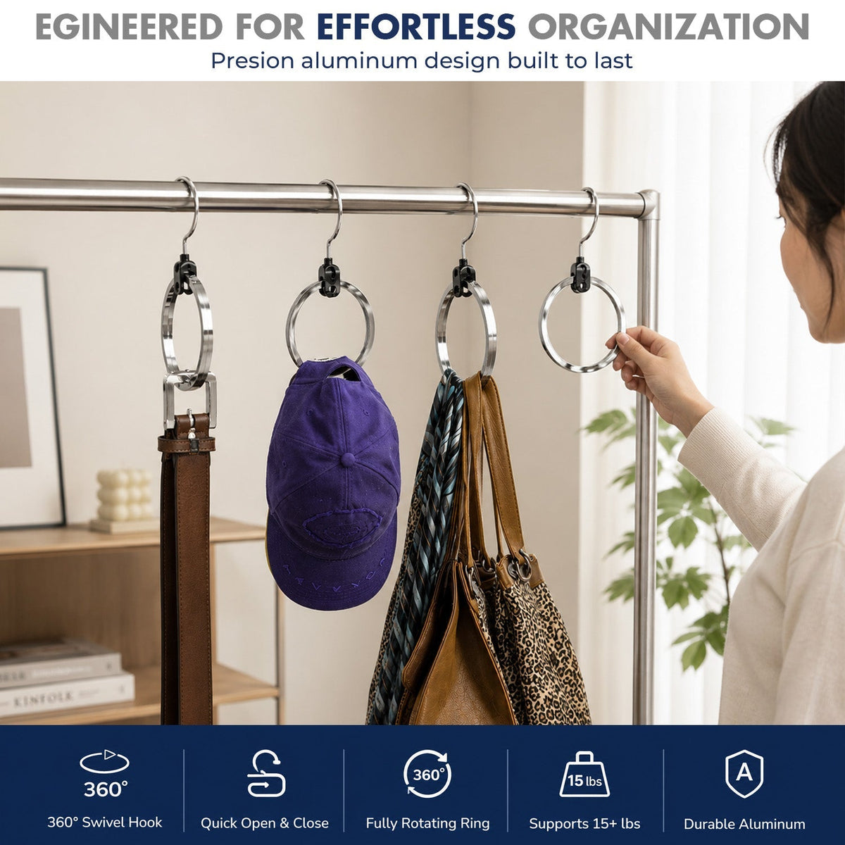 Circular Closet Organiser Hanger
