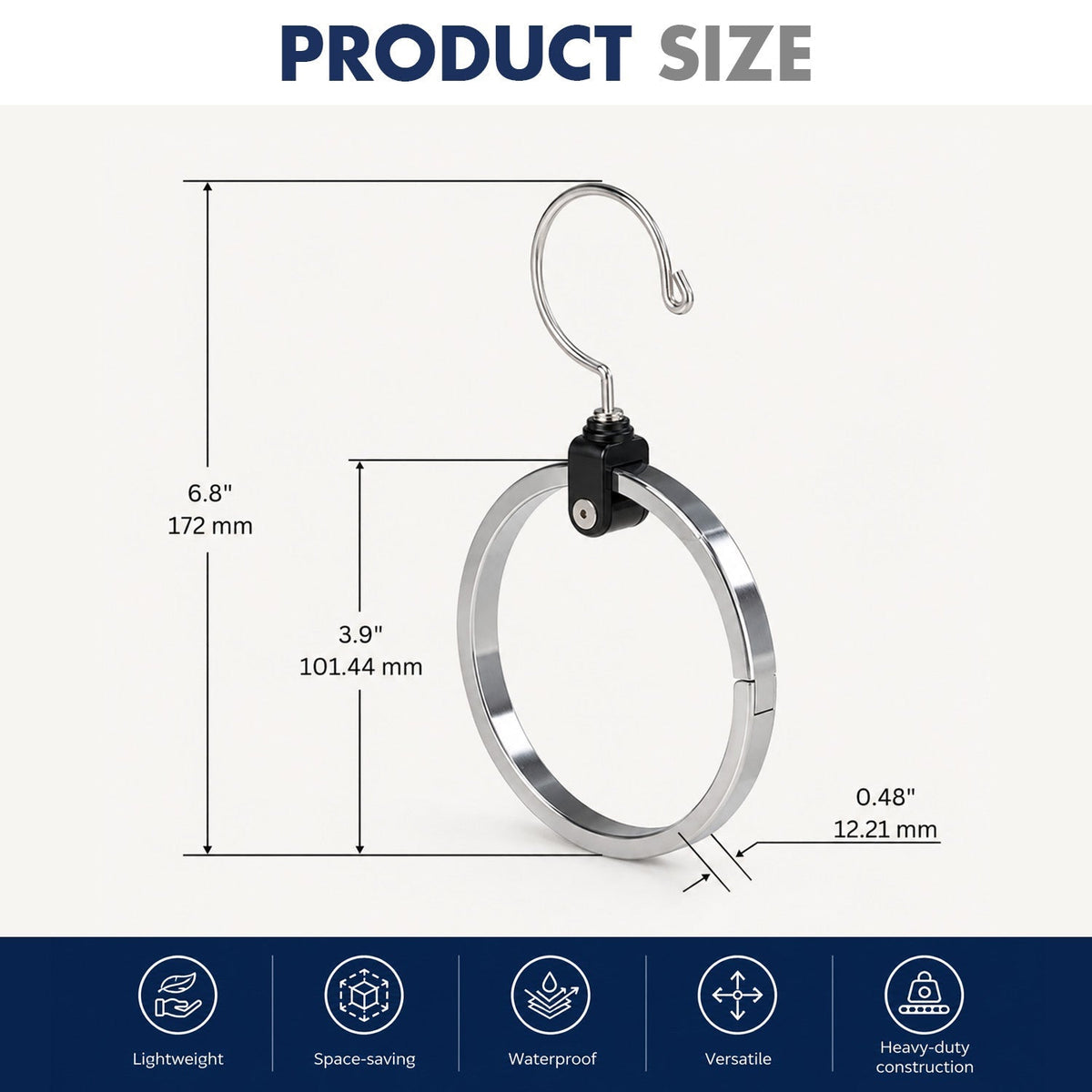 Circular Closet Organiser Hanger