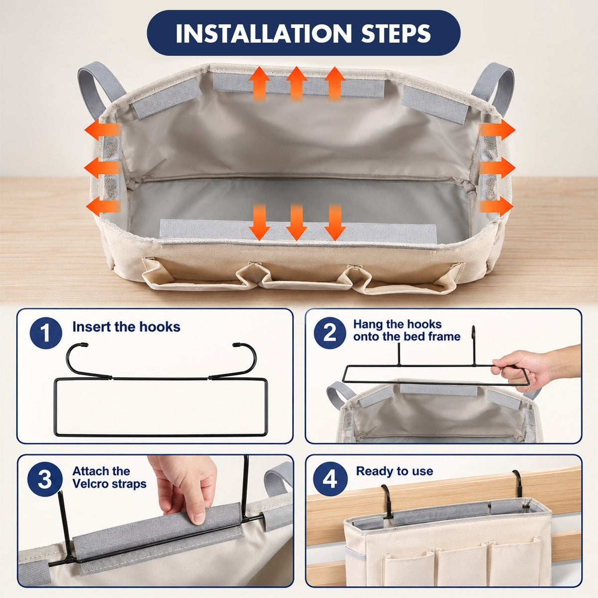 Bedside Caddy Organiser