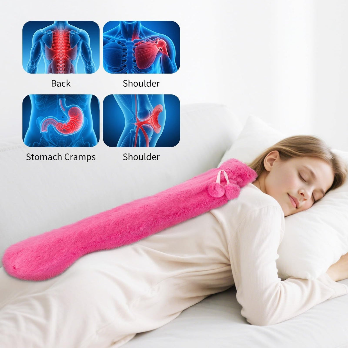 Rubber Bottle with Soft Cover