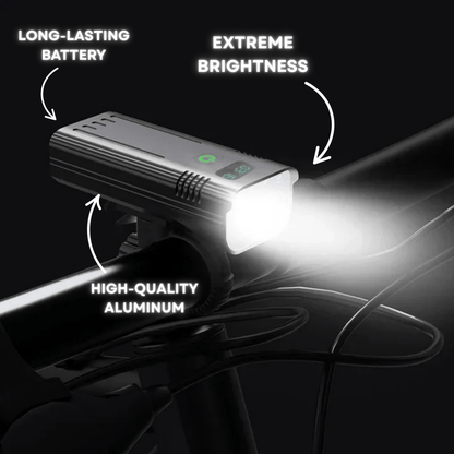 5000 Lumen USB-C Rechargeable Bike Light