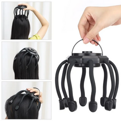 Octopus Scalp Head Massager for Stress Relief