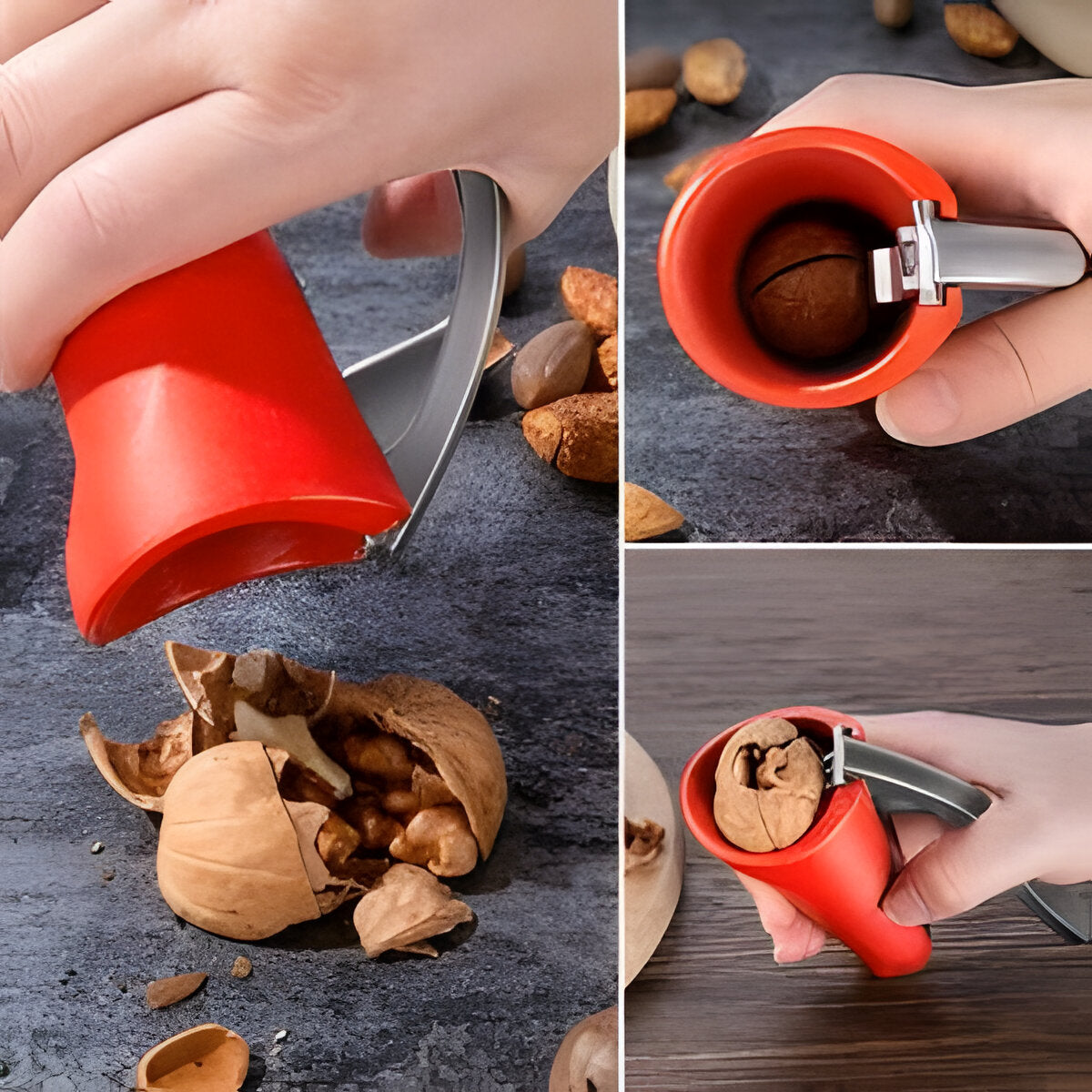 Ergonomic Nutcracker with Lever Action