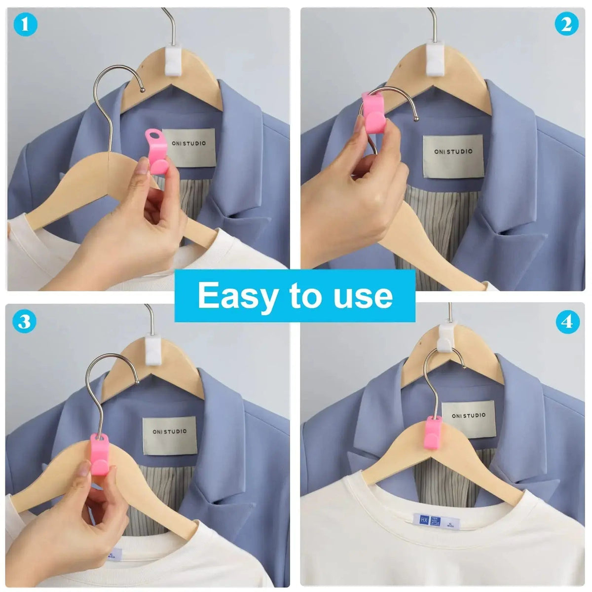 Mini Hanger Connector Hooks – 10 Pieces