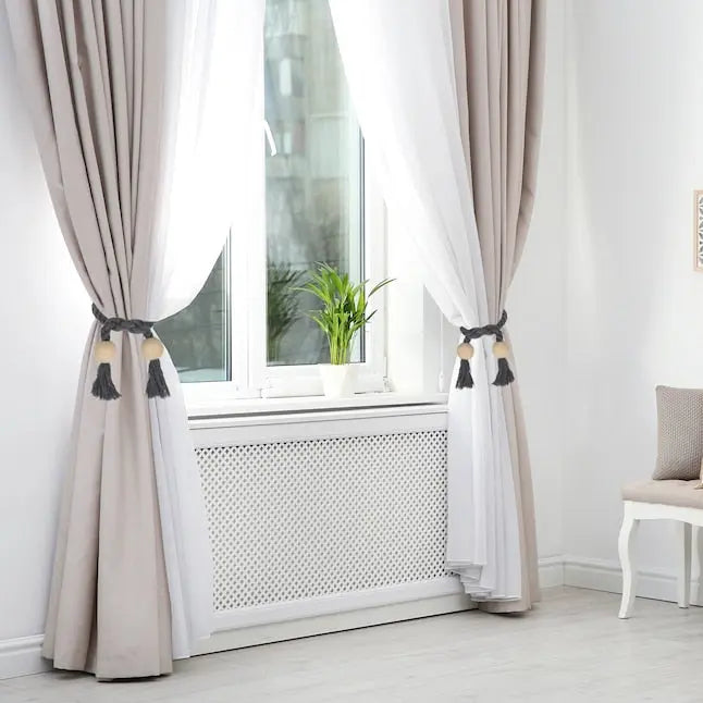 Wooden Curtain Tiebacks – 2 Pieces