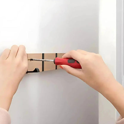 Wooden Wall Mounted Coat Rack with Flip Hooks
