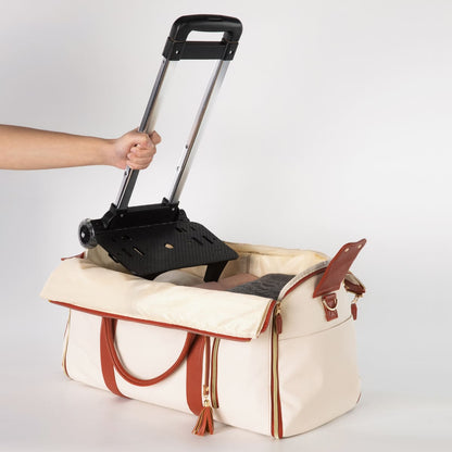 Cabin Travel Bag with Hanging System, Shoe Compartment and Pockets