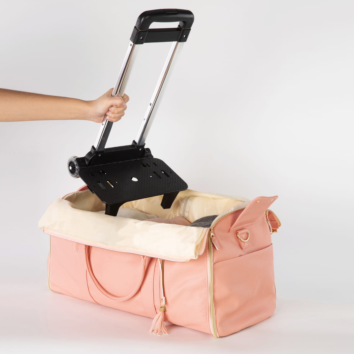 Cabin Travel Bag with Hanging System, Shoe Compartment and Pockets