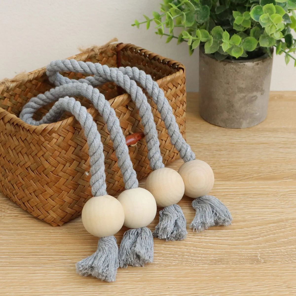 Wooden Curtain Tiebacks – 2 Pieces