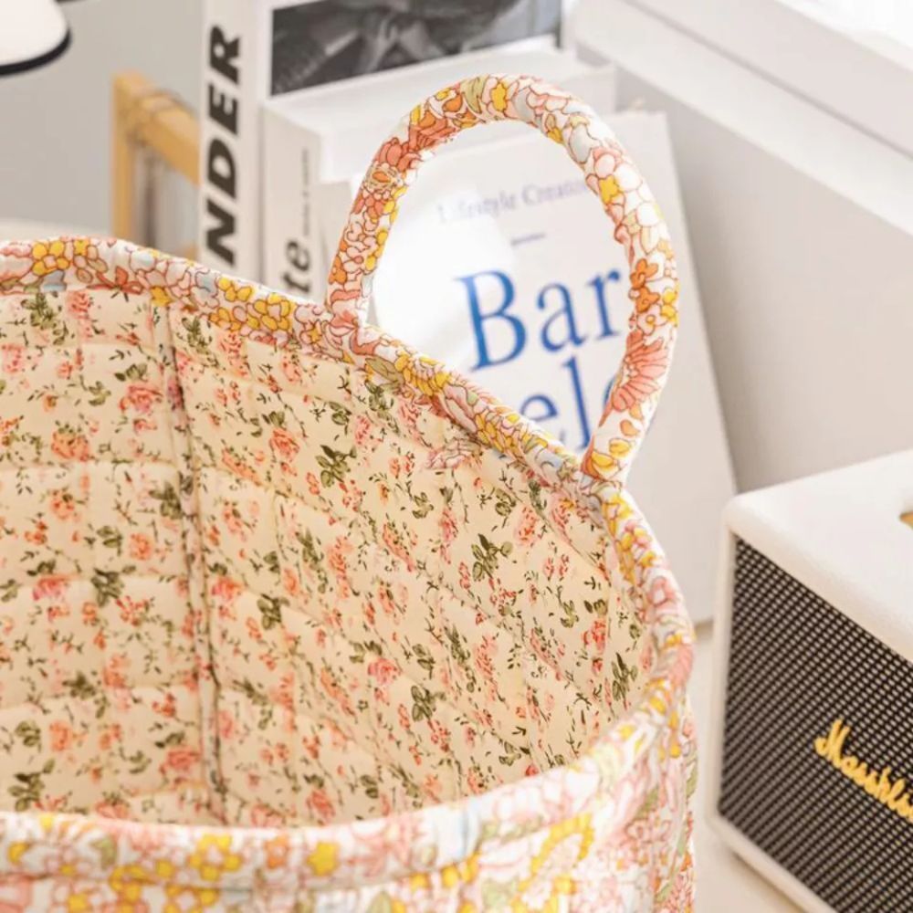 Boho Fabric Storage Basket