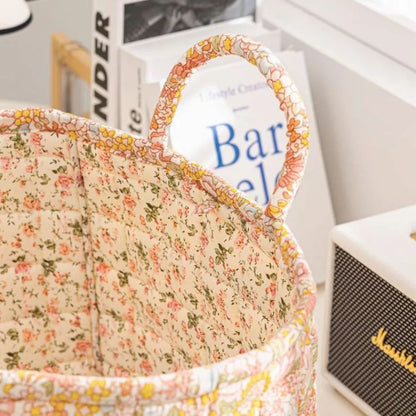 Boho Fabric Storage Basket