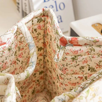 Boho Fabric Storage Basket