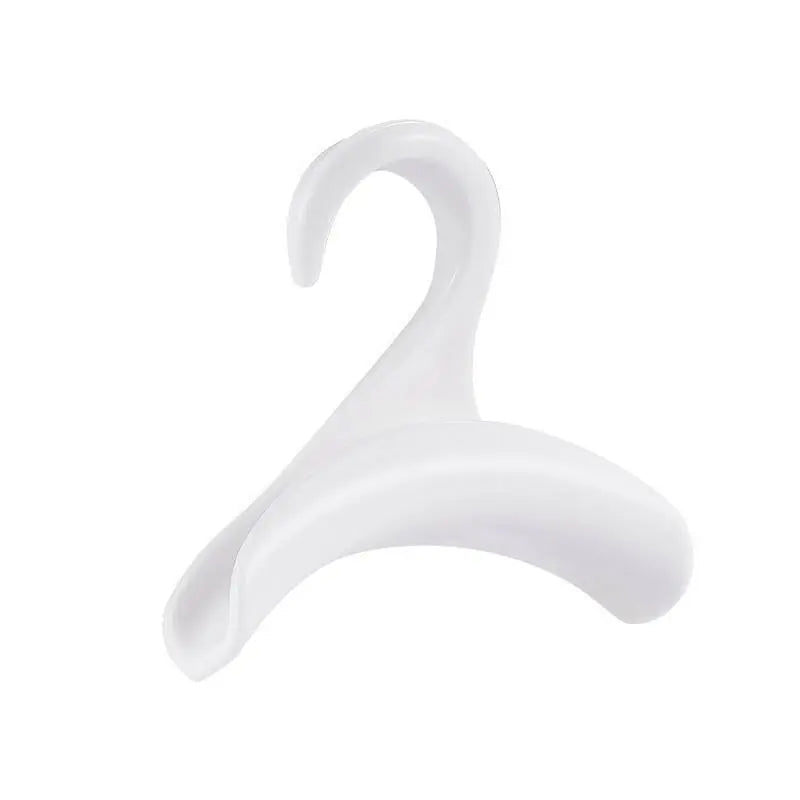 Arched Clothes Hanger & Bag Hook – 10 Pieces