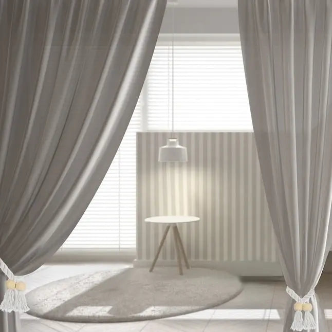 Wooden Curtain Tiebacks – 2 Pieces