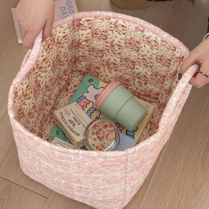 Boho Fabric Storage Basket