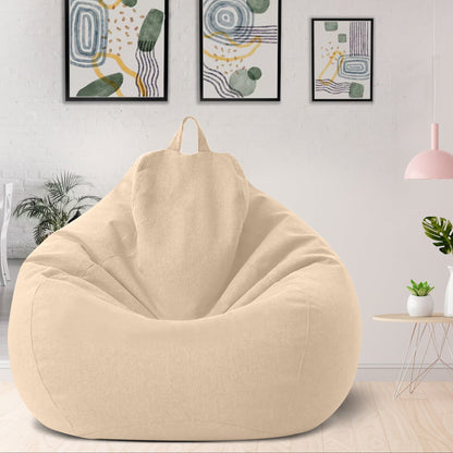 Large Bean Bag Cover – 80 × 90 cm / 100 × 120 cm, Filling Not Included