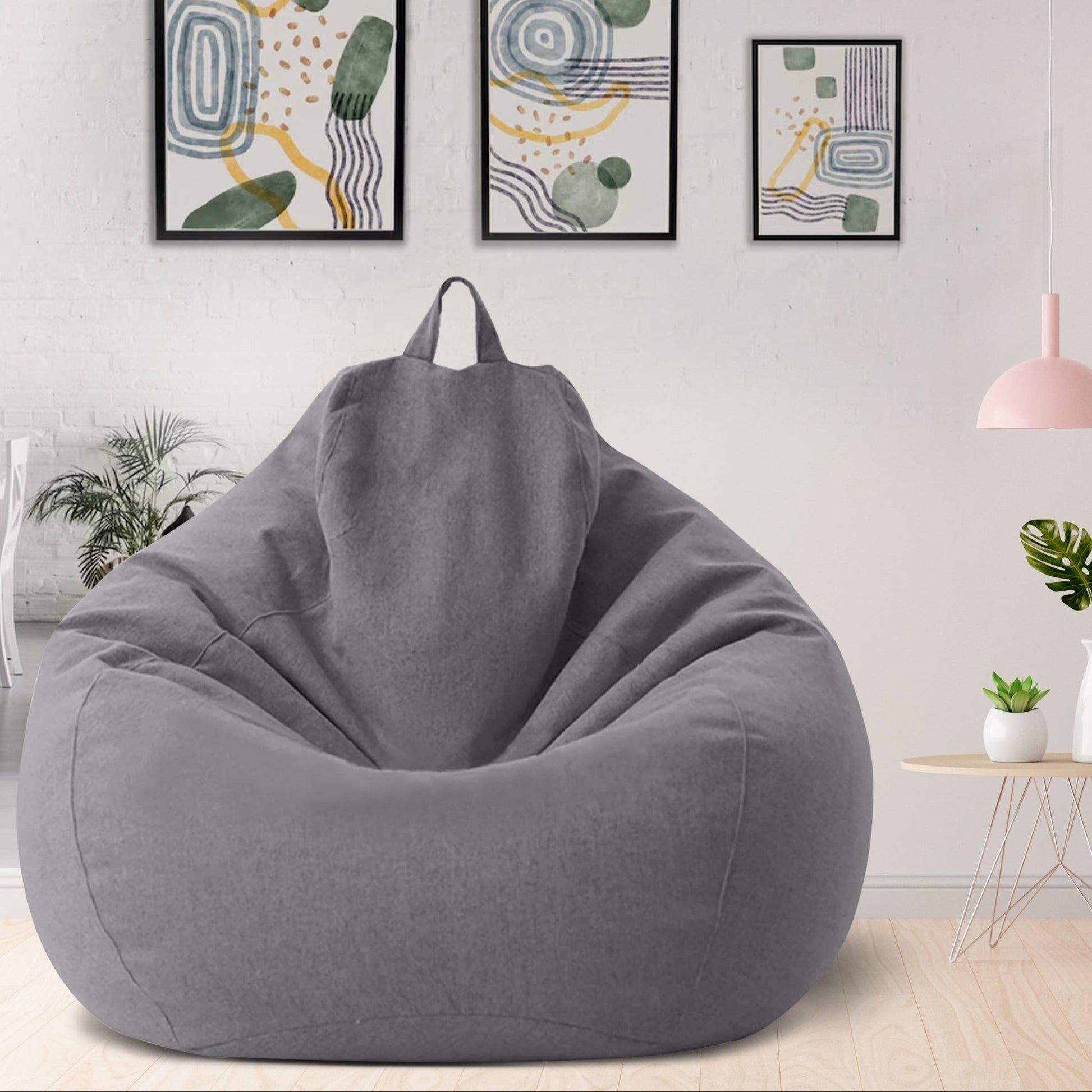 Large Bean Bag Cover – 80 × 90 cm / 100 × 120 cm, Filling Not Included