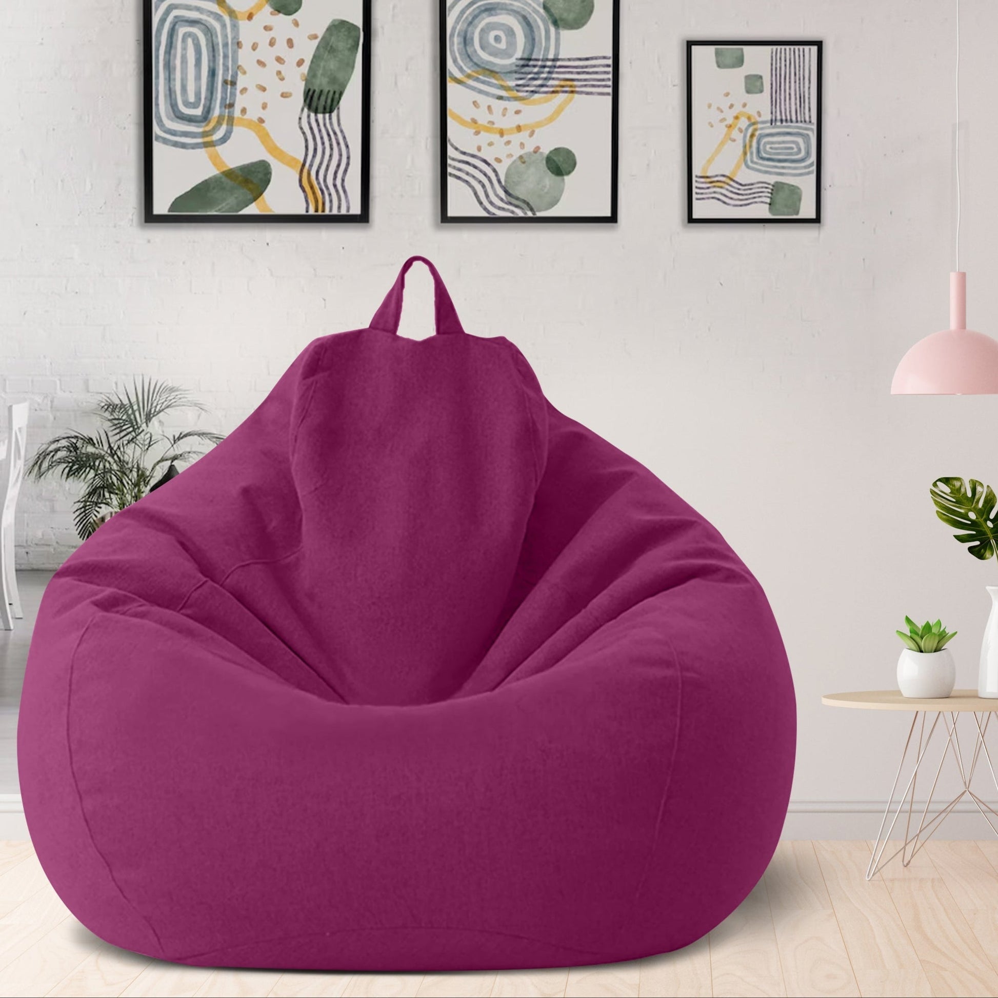 Large Bean Bag Cover – 80 × 90 cm / 100 × 120 cm, Filling Not Included