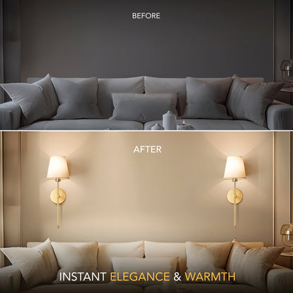 Wireless Wall Sconces – Modern LED Battery Lights
