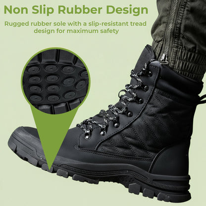 Zip Side Safety Work Boots – Durable, Easy Access Protection