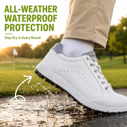 Men's Water-Resistant Golf Shoes – Lightweight Grip Trainers