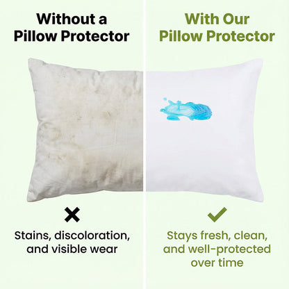 Waterproof Pillow Protector Breathable Bed Cover