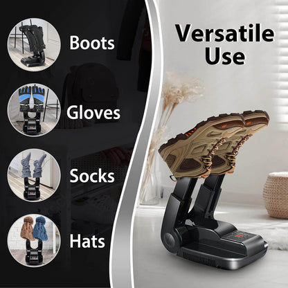 Fast Drying Portable Electric Shoe Dryer - Odor-Free Shoes
