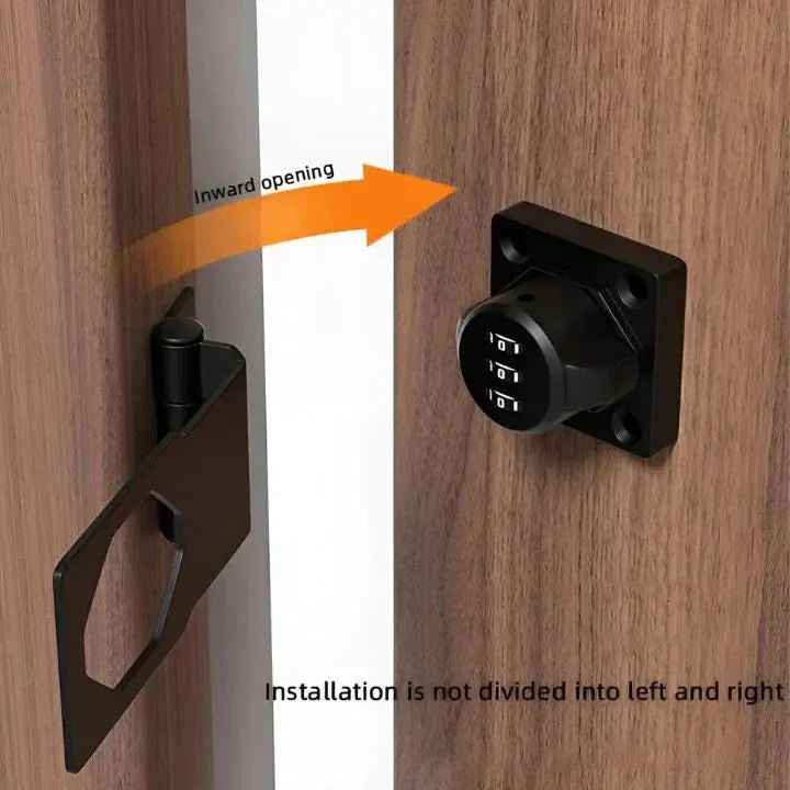 Keyless Combination Door Lock Zinc Alloy 1000 Codes