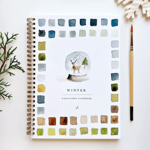Beginner Watercolour Workbook – Step-by-Step Painting Activity Book – image 10