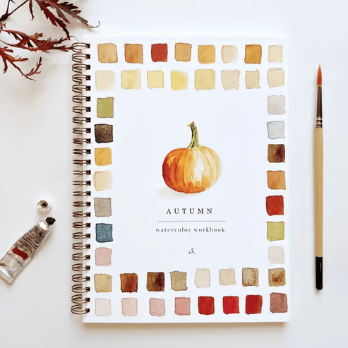 Beginner Watercolour Workbook – Step-by-Step Painting Activity Book – image 11