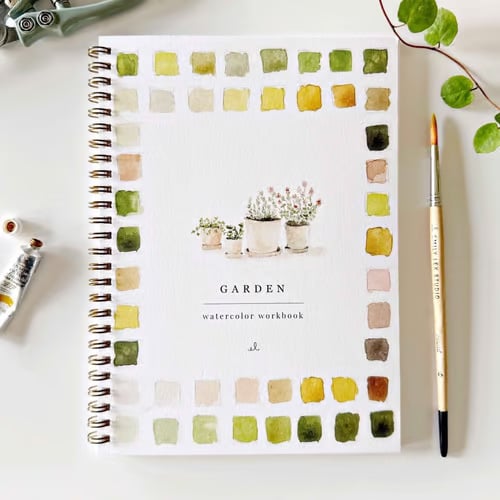 Beginner Watercolour Workbook – Step-by-Step Painting Activity Book – image 12