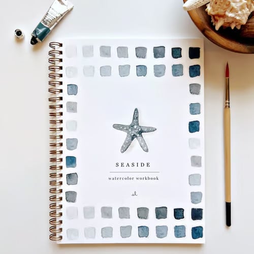 Beginner Watercolour Workbook – Step-by-Step Painting Activity Book – image 4