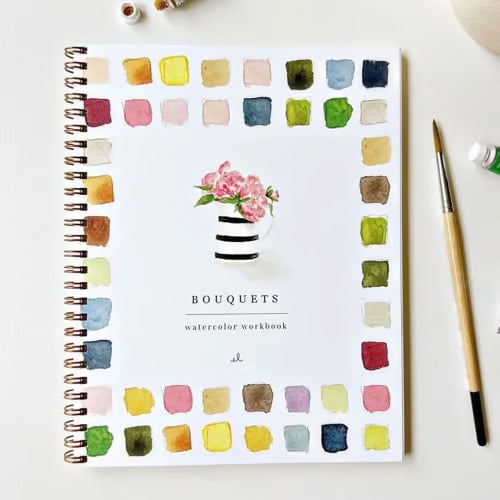 Beginner Watercolour Workbook – Step-by-Step Painting Activity Book – image 7