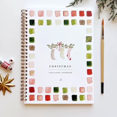 Beginner Watercolour Workbook – Step-by-Step Painting Activity Book – image 9