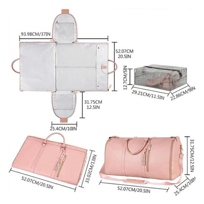 Expandable Travel Bag with Extra Storage Space