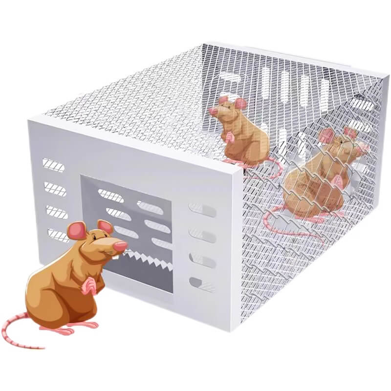 Self-Activating Reusable Mouse Trap
