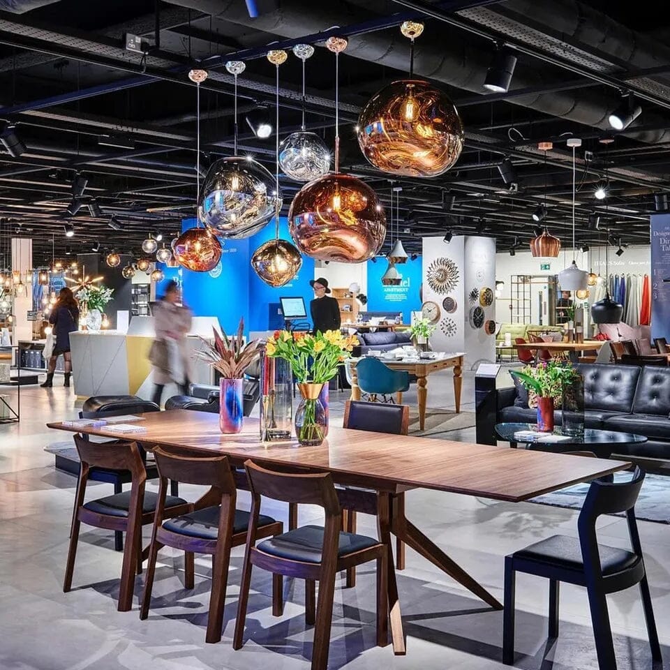 Modern Hand-Blown Glass LED Pendant Light – image 11
