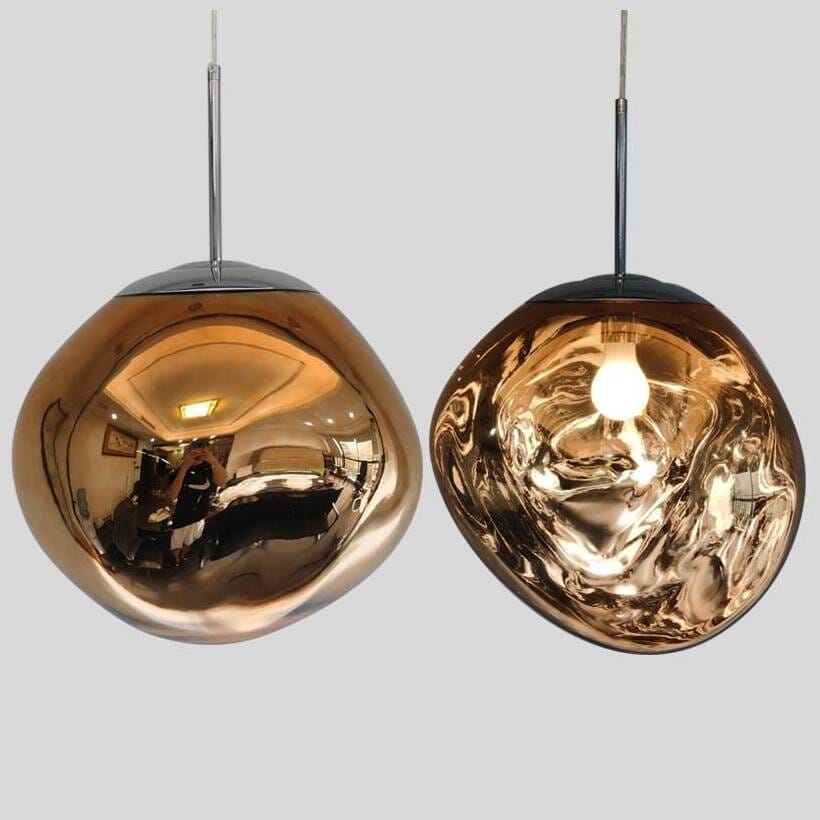 Modern Hand-Blown Glass LED Pendant Light – image 14